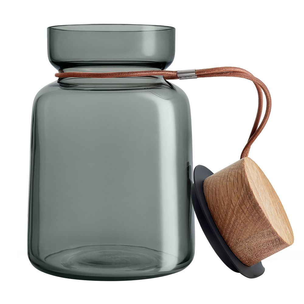 Банка для хранения Silhouette, серая / Миниатюра WWW (1000)