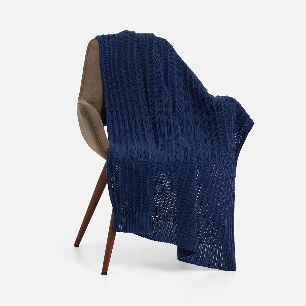 Плед Termoment, синий меланж / Миниатюра WWW (1000)