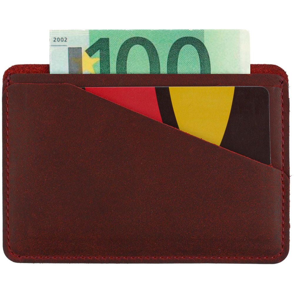 Чехол для карточек inStream, красный / Миниатюра WWW (1000)