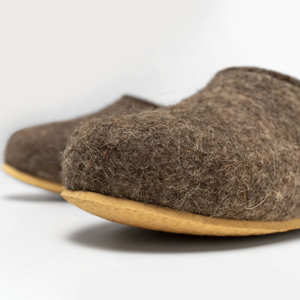 Домашние валенки Cant, серо-коричневые (натуральные) / Миниатюра WWW (1000)