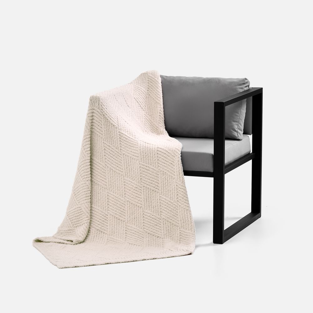 Плед Aspetta, молочный / Миниатюра WWW (1000)