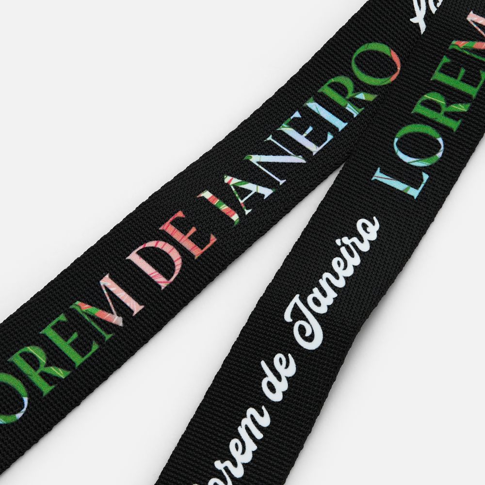 Стропа текстильная Fune 20 M, черная, 90 см / Миниатюра нанесения (1000)