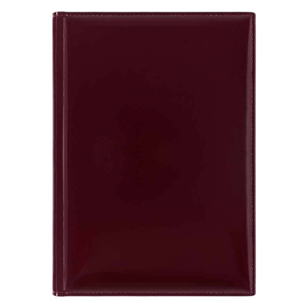 Ежедневник Luxe, недатированный, бордовый / Миниатюра WWW (1000)