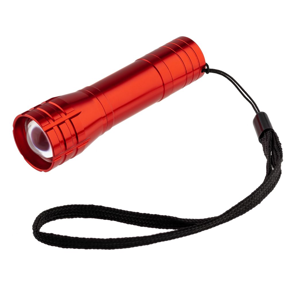 Фонарик с фокусировкой луча Beaming, красный / Миниатюра WWW (1000)