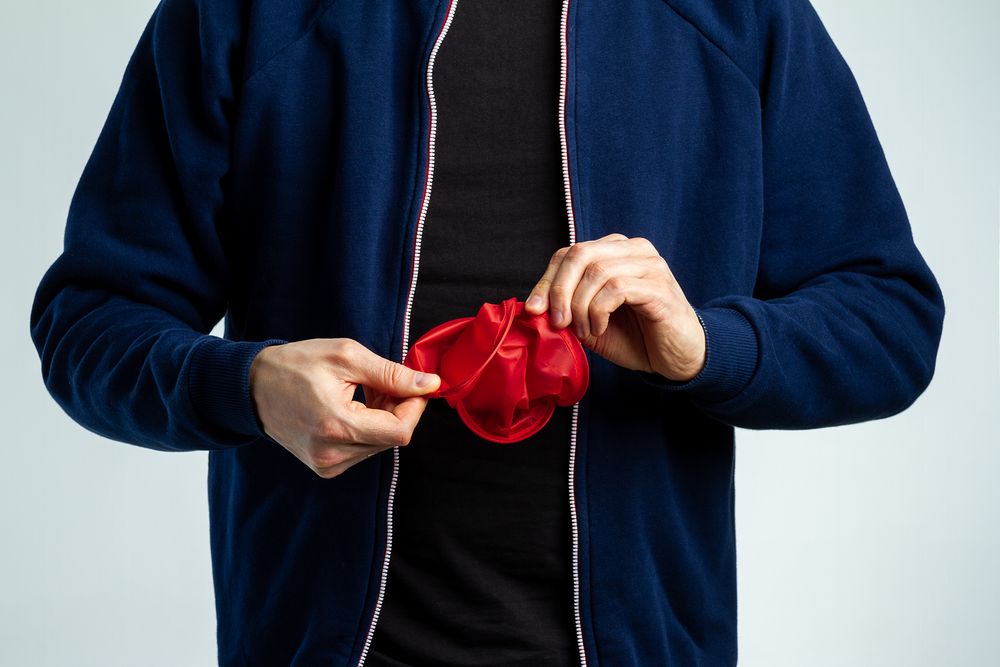 Летающая тарелка-фрисби Catch Me, складная, красная / Миниатюра WWW (1000)