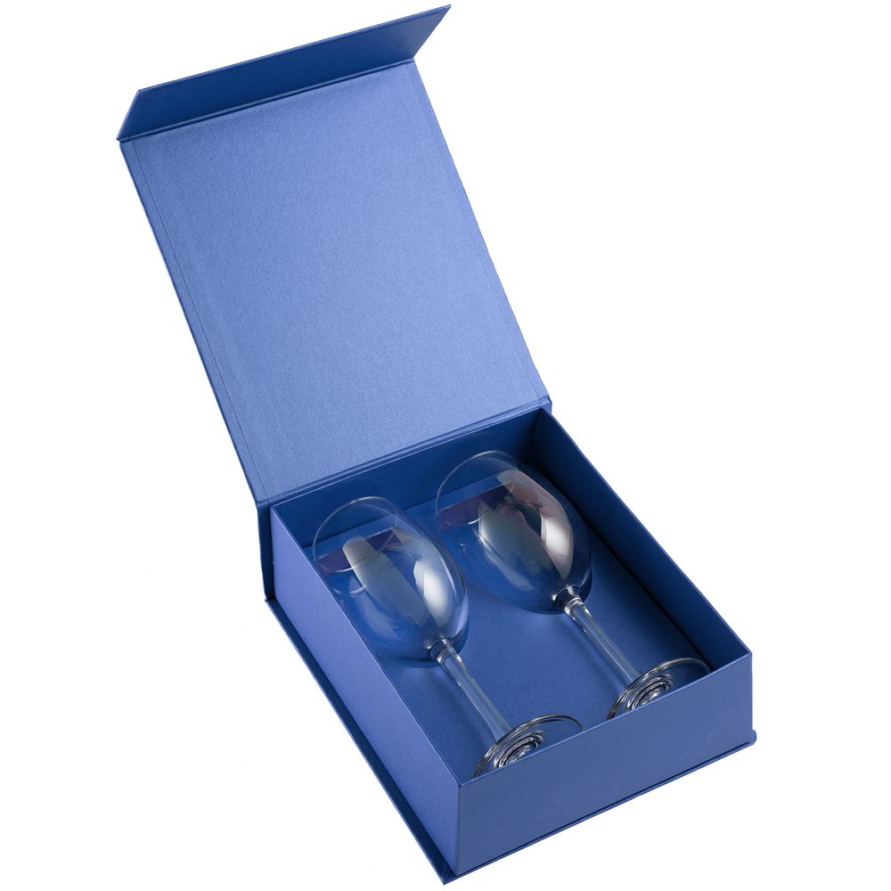 Набор из 2 бокалов для вина Wine House , синий / Миниатюра WWW (1000)