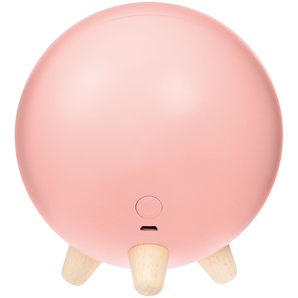 Беспроводная лампа-колонка Right Meow, розовая / Миниатюра WWW (1000)