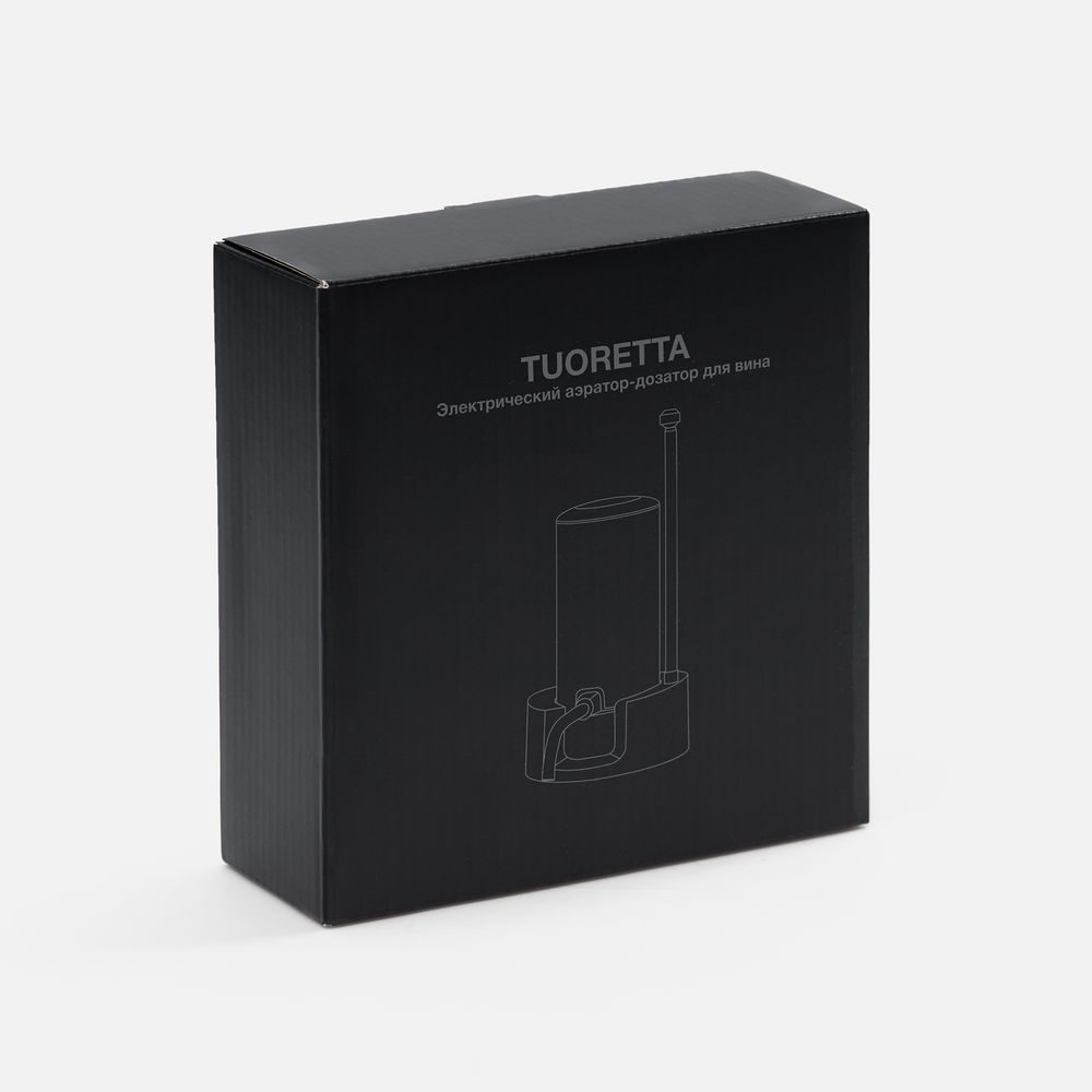 Электрический аэратор-дозатор для вина Tuoretta, серебристый / Миниатюра WWW (1000)