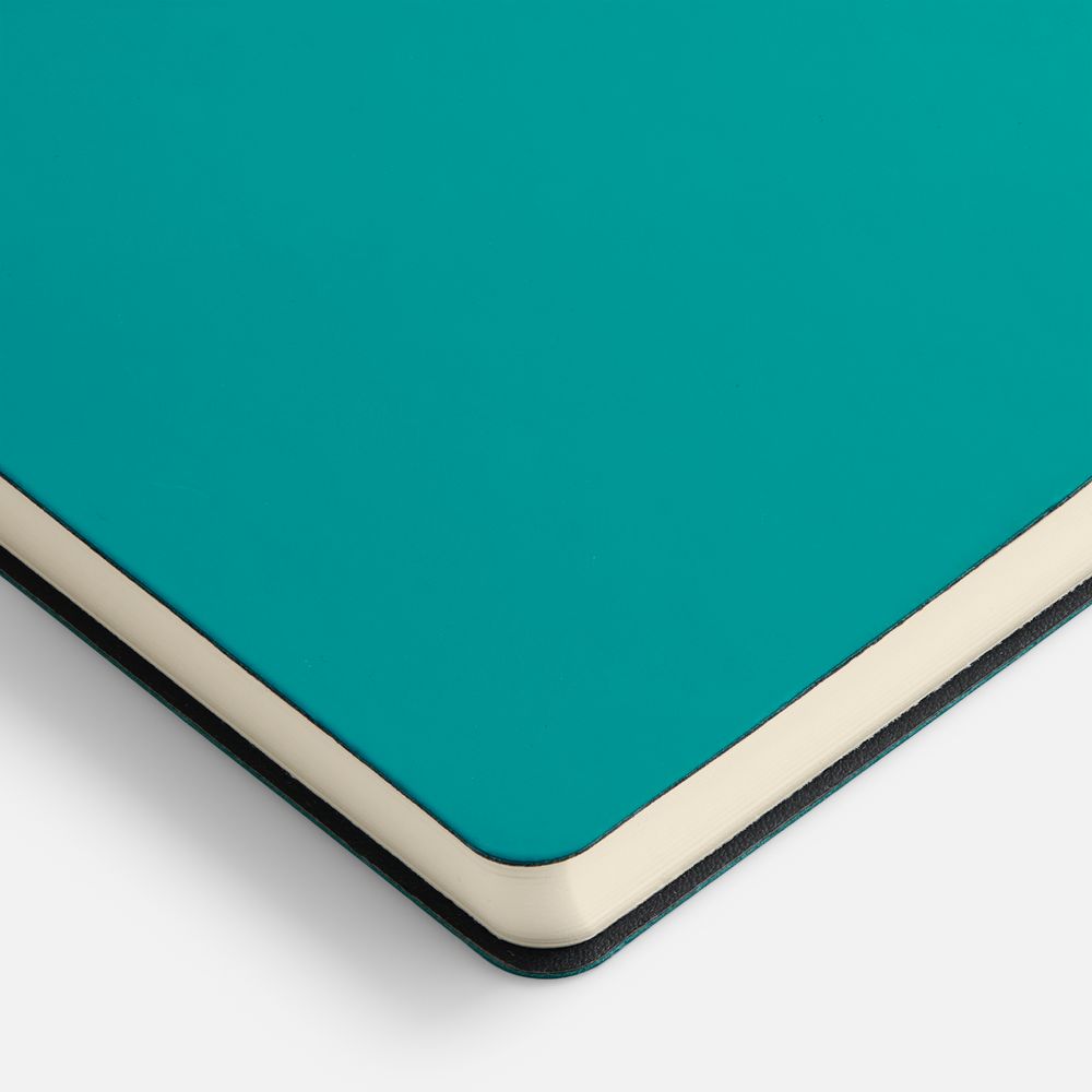 Ежедневник Flex Shall New, недатированный, бирюзовый / Миниатюра WWW (1000)