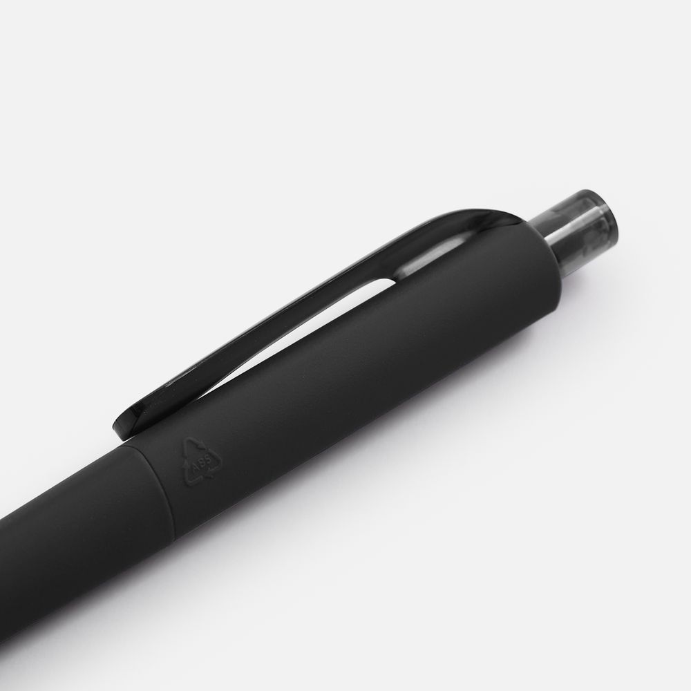 Ручка шариковая Prodir DS8 PRR-Т Soft Touch, черная / Миниатюра WWW (1000)