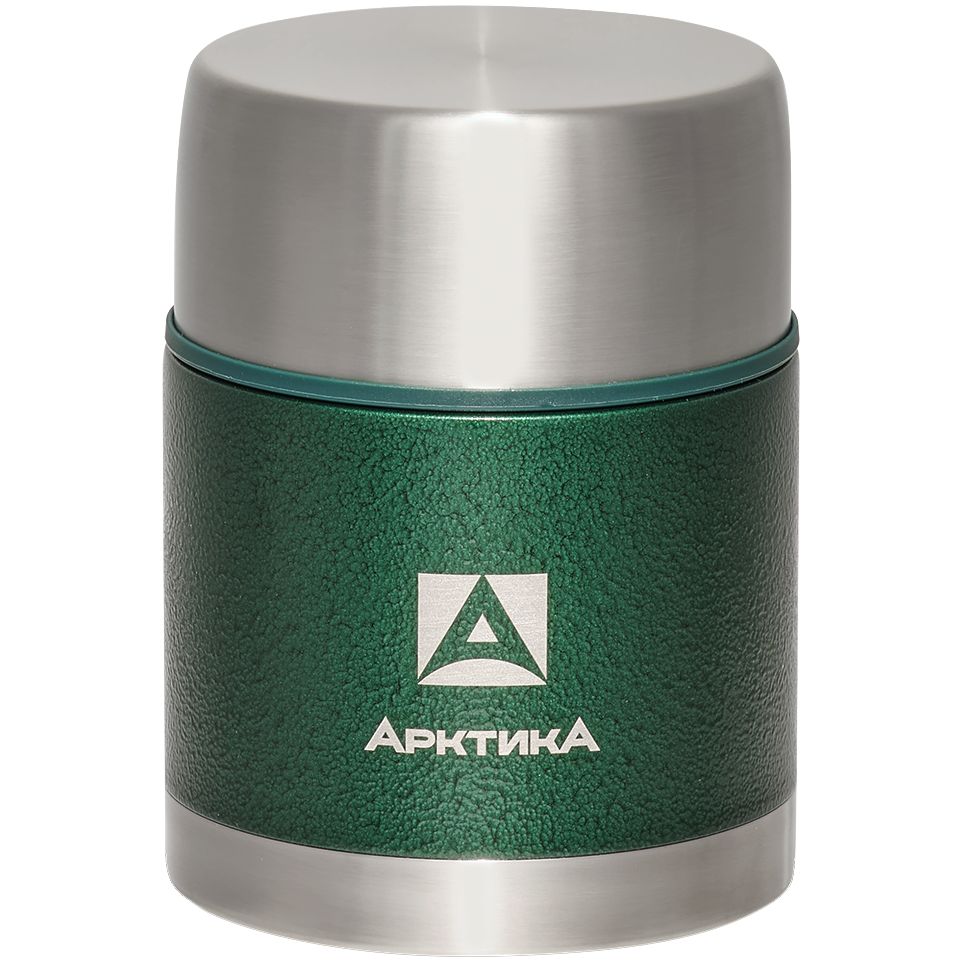 Термос для еды в чехле «Арктика 600», зеленый / Миниатюра WWW (1000)