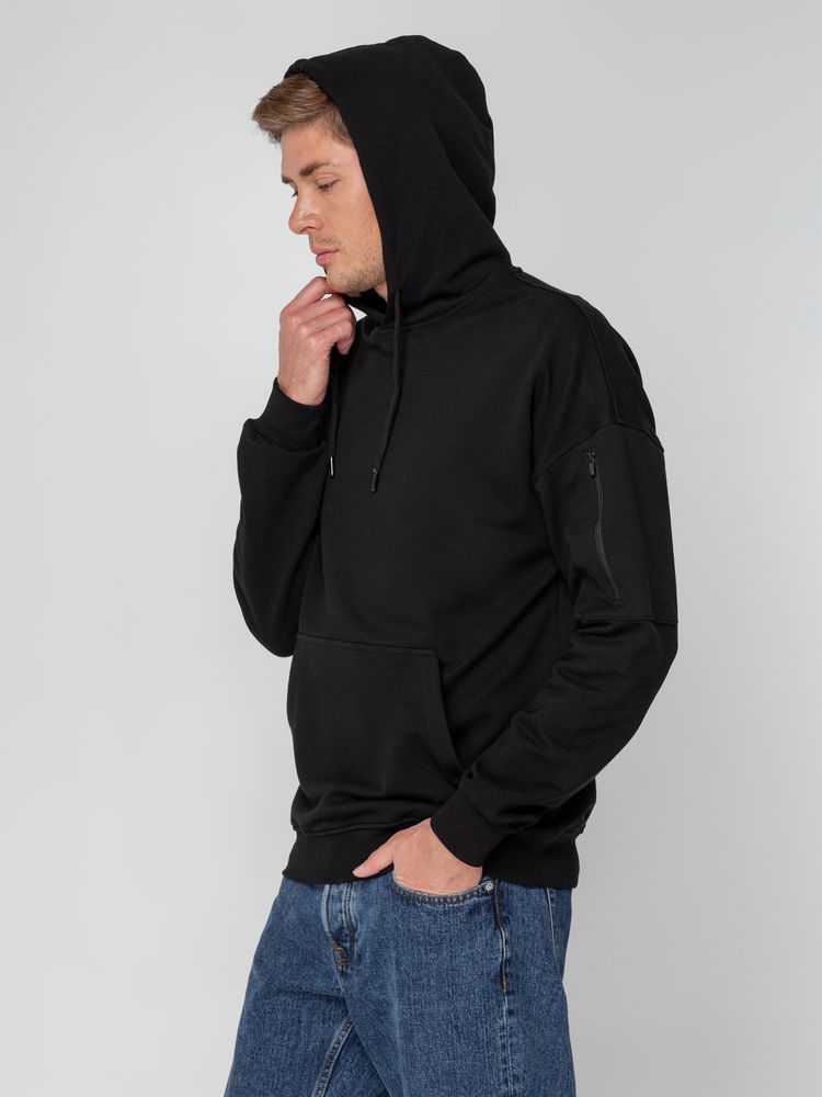 Худи унисекс Hand Some, черное / Миниатюра WWW (1000)