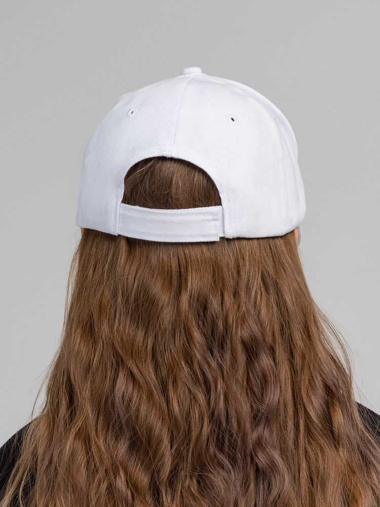 Бейсболка детская Standard Kids, белая / Миниатюра WWW (1000)