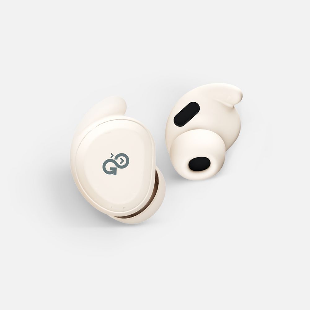 Беспроводные наушники CityBuds S, белые (слоновая кость) / Миниатюра WWW (1000)