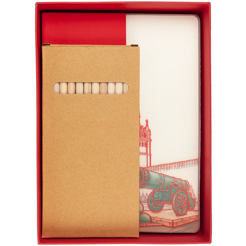 Набор «Города. Москва», красный / Миниатюра WWW (1000)