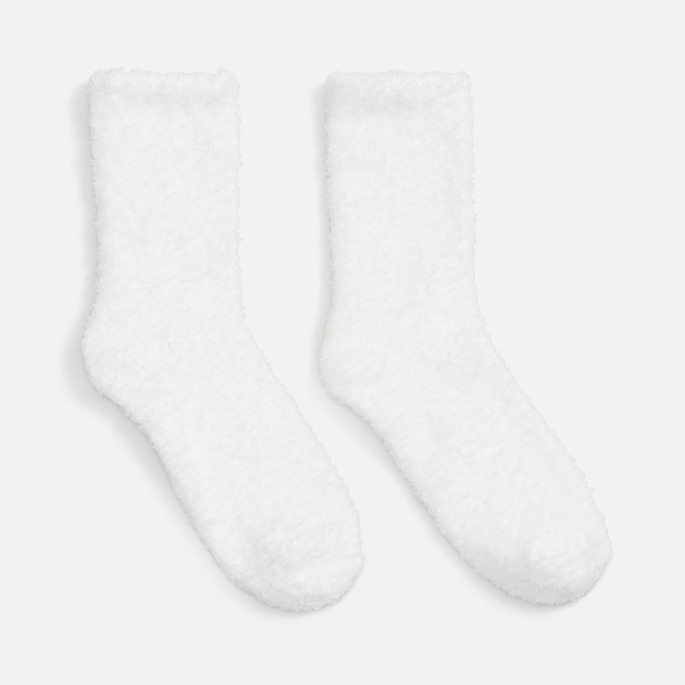 Носки Flaum, белые / Миниатюра WWW (1000)
