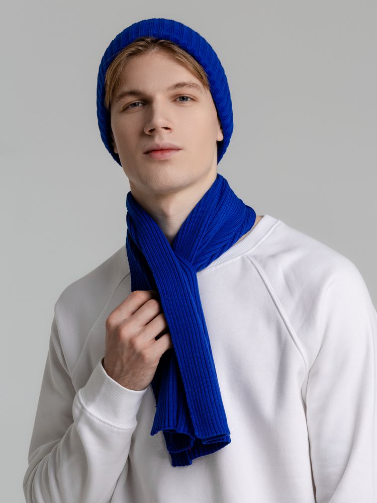 Шапка Yong, синяя / Миниатюра WWW (1000)