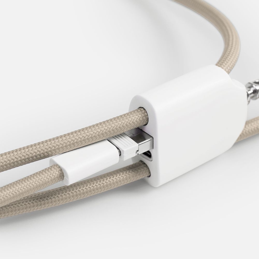 Кабель-ланьярд energyFlex Pro, серо-бежевый / Миниатюра WWW (1000)