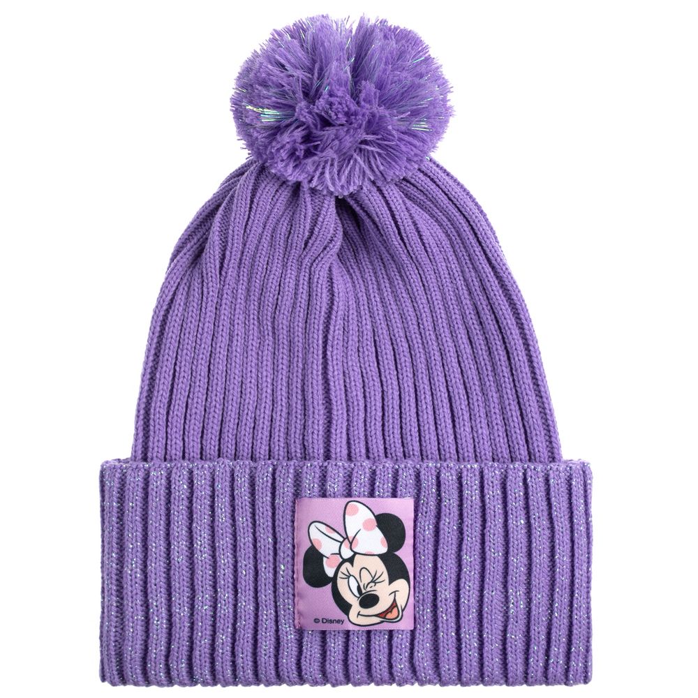 Шапка детская Minnie Mouse, сиреневая / Миниатюра WWW (1000)
