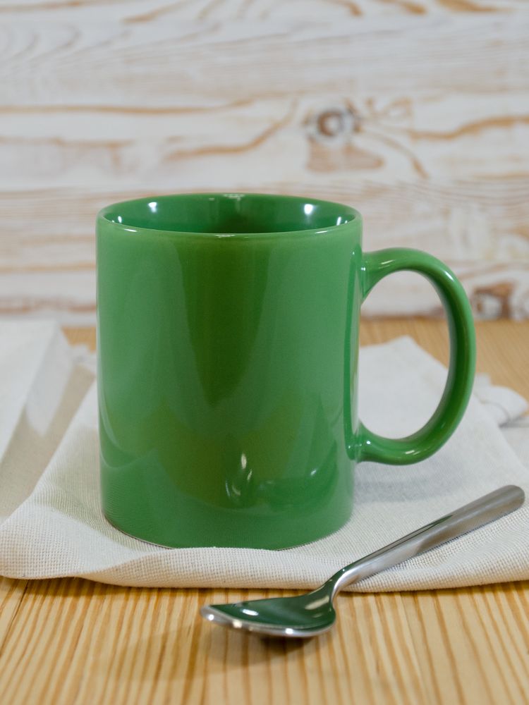 Кружка Promo, зеленая / Миниатюра WWW (1000)