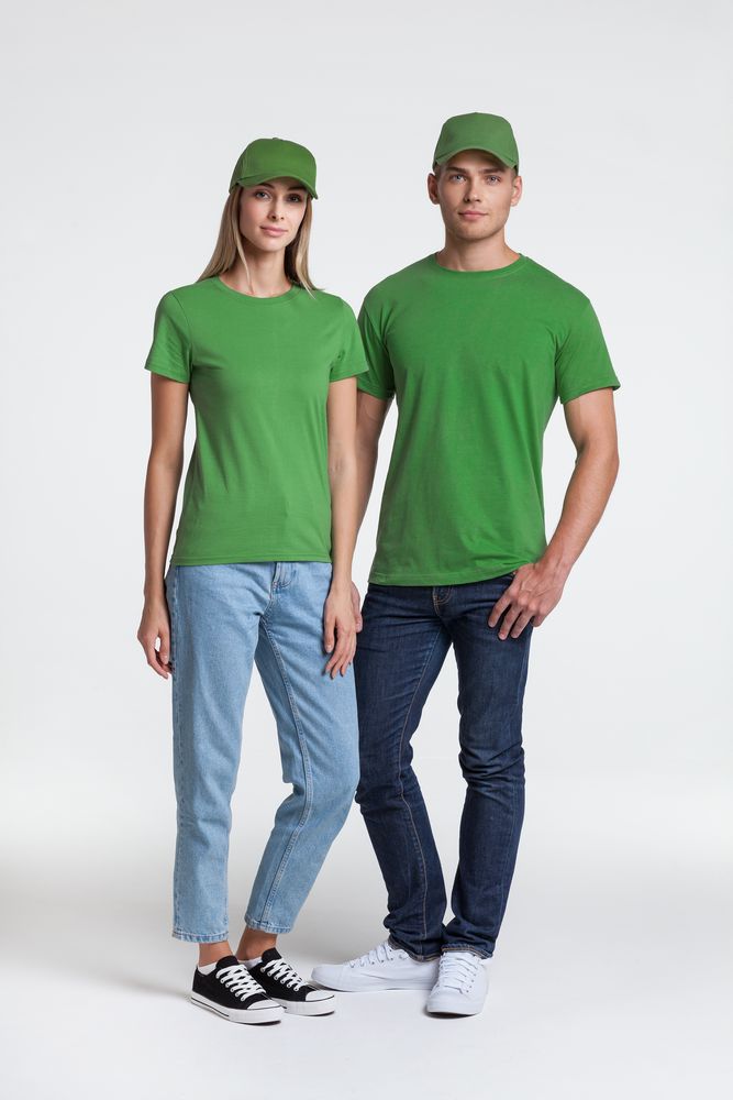 Футболка унисекс T-Bolka 160, ярко-зеленая / Миниатюра WWW (1000)