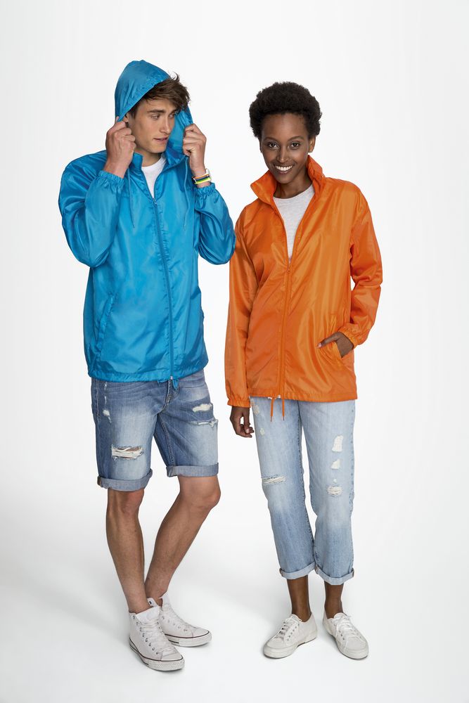 Ветровка унисекс Shift, оранжевая / Миниатюра WWW (1000)