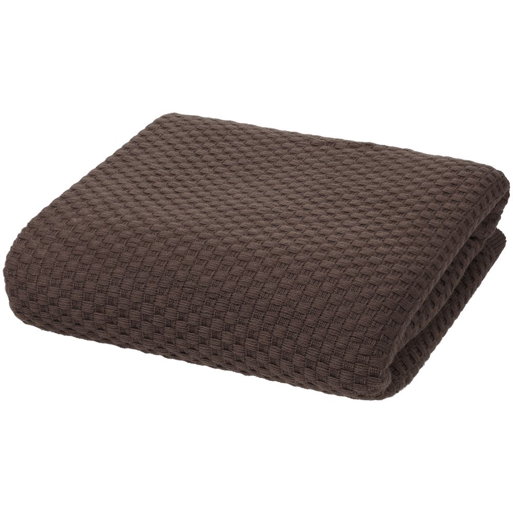 Плед Sheerness, коричневый (какао) / Миниатюра WWW (1000)