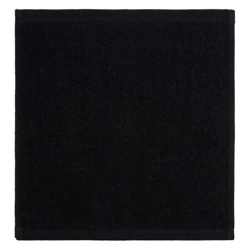 Полотенце махровое «Юнона», малое, черное / Миниатюра WWW (1000)