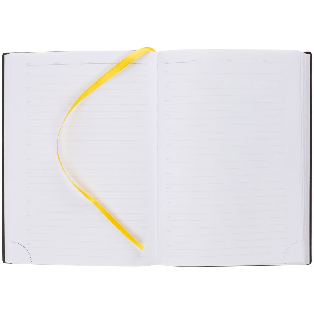 Ежедневник Vivian, недатированный, желтый / Миниатюра WWW (1000)