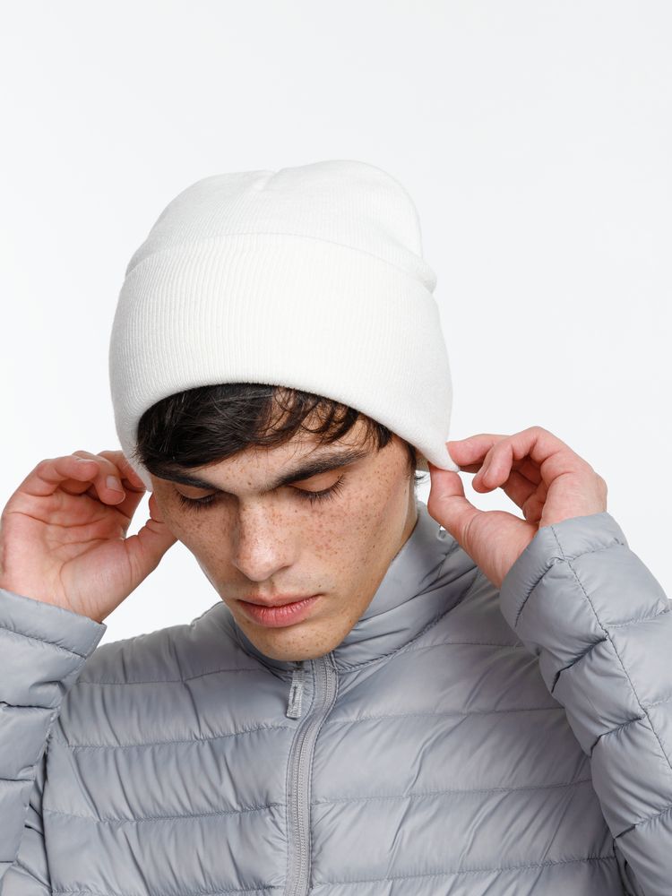 Шапка Urban Flow, молочно-белая / Миниатюра WWW (1000)