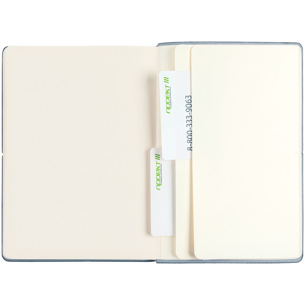 Ежедневник Kuka, недатированный, серый / Миниатюра WWW (1000)