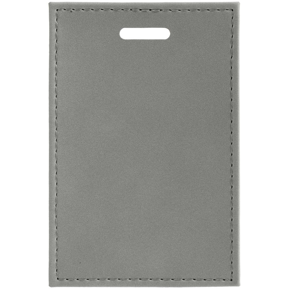 Чехол для пропуска Nubuk, светло-серый / Миниатюра WWW (1000)