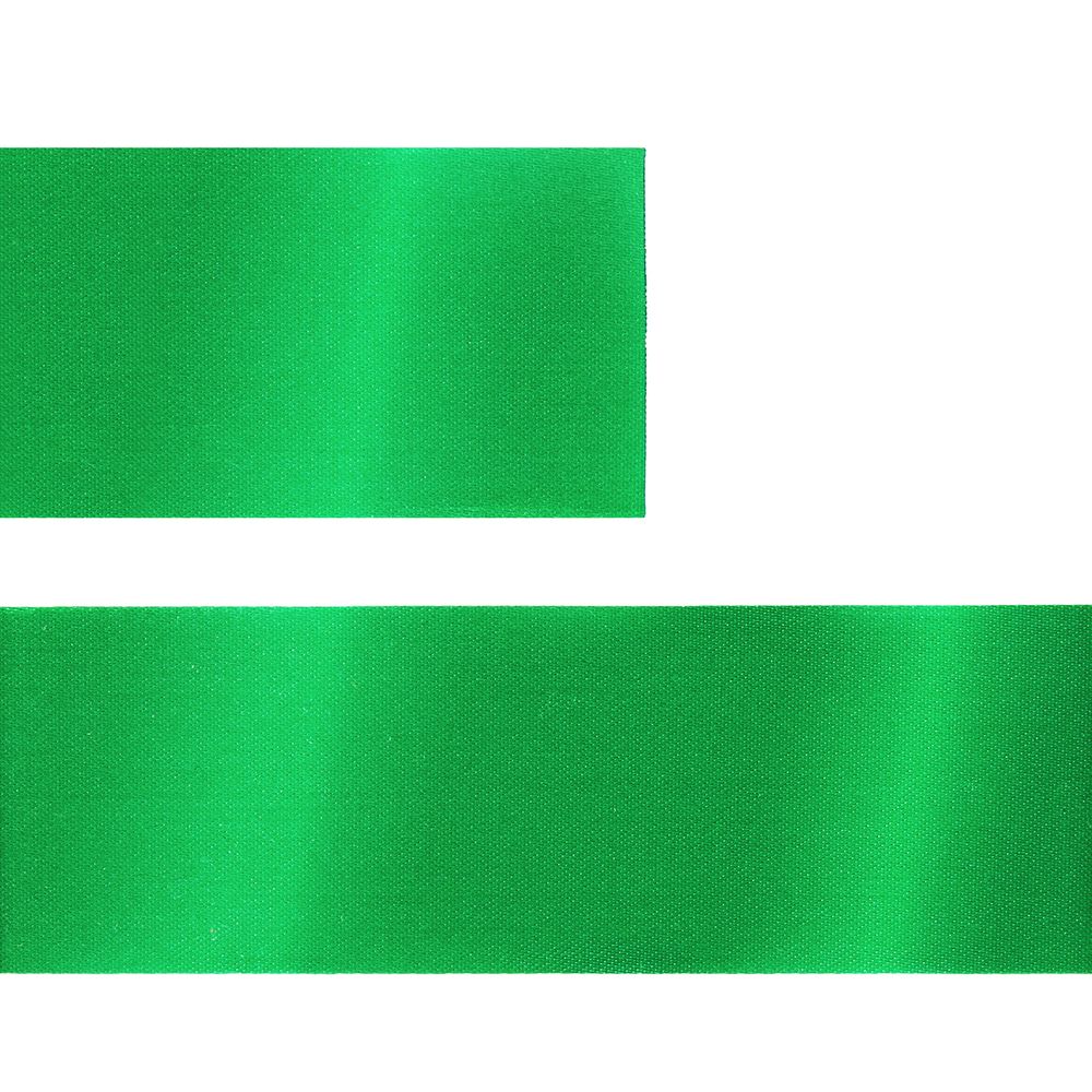 Лента сатиновая Satin 35 XL, зеленая, 160 см / Миниатюра WWW (1000)