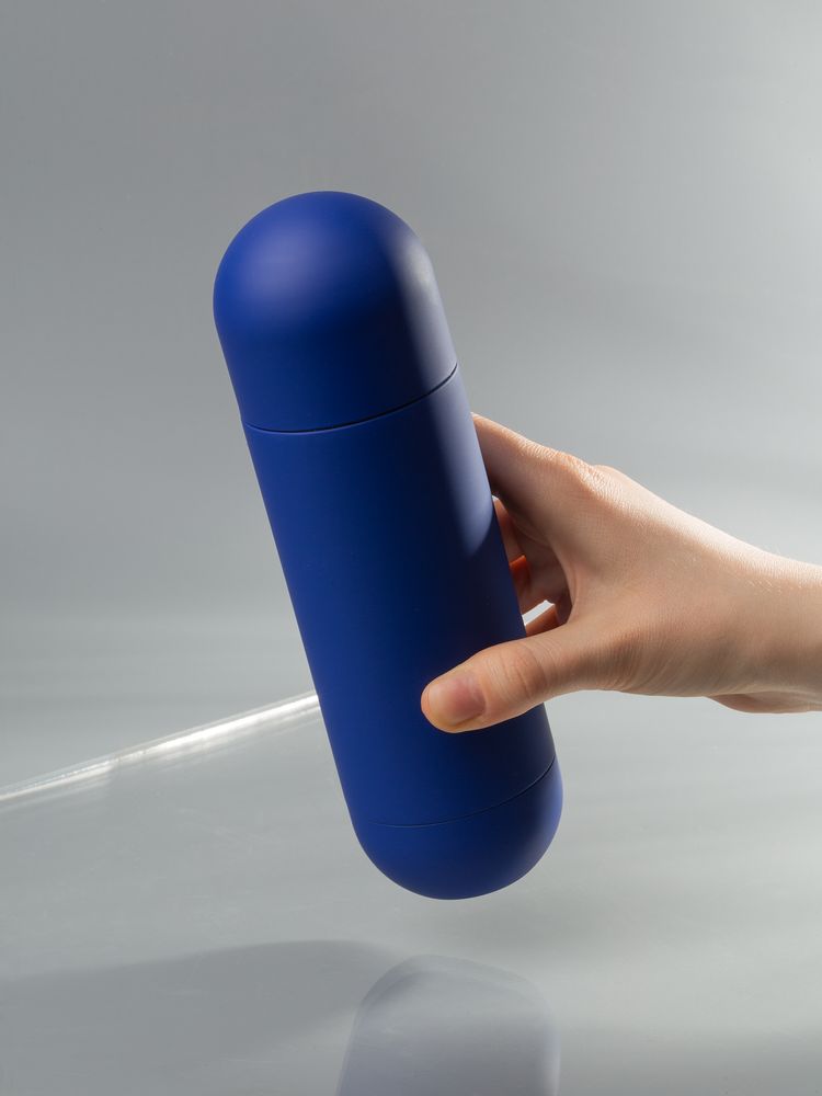 Термос Tubula Soft Touch, синий / Миниатюра WWW (1000)