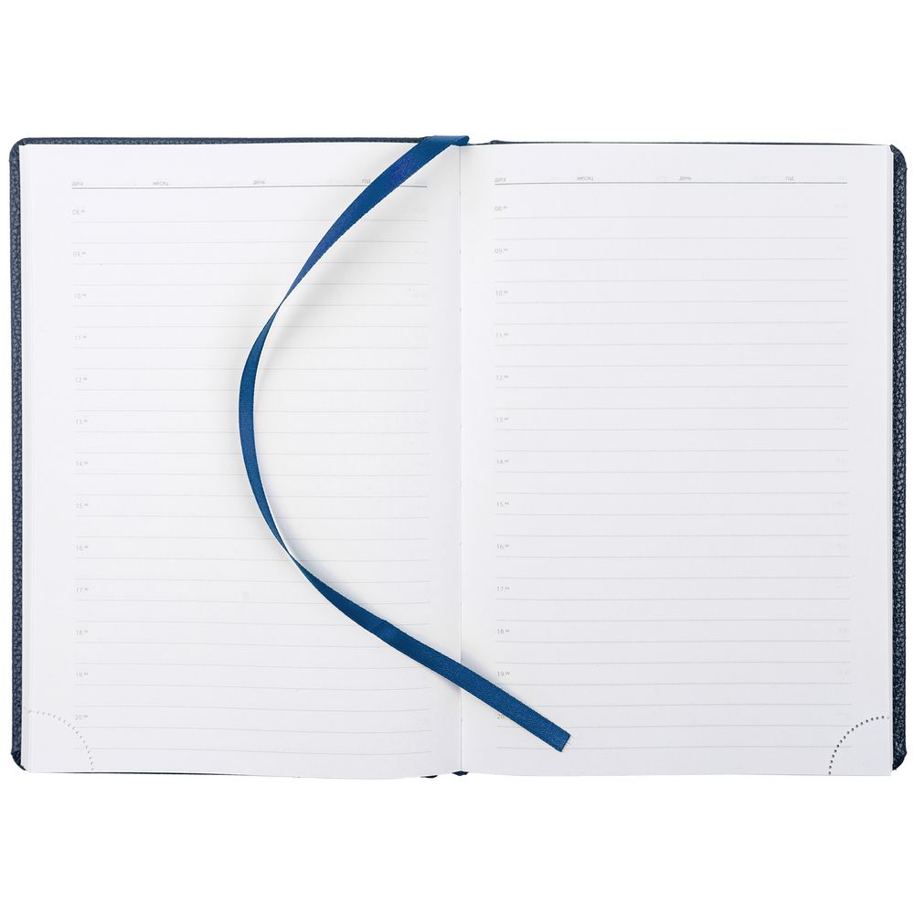 Ежедневник Sagrin, недатированный, темно-синий / Миниатюра WWW (1000)