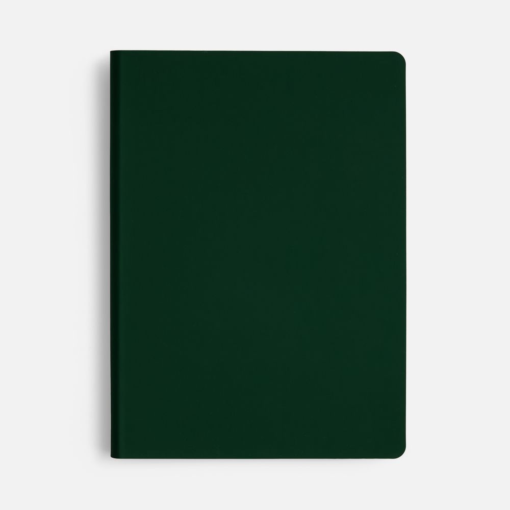 Ежедневник Flex Shall New, недатированный, зеленый / Миниатюра WWW (1000)