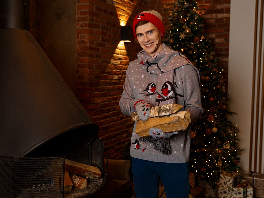 Шапка Birds and Berries / Миниатюра WWW (1000)