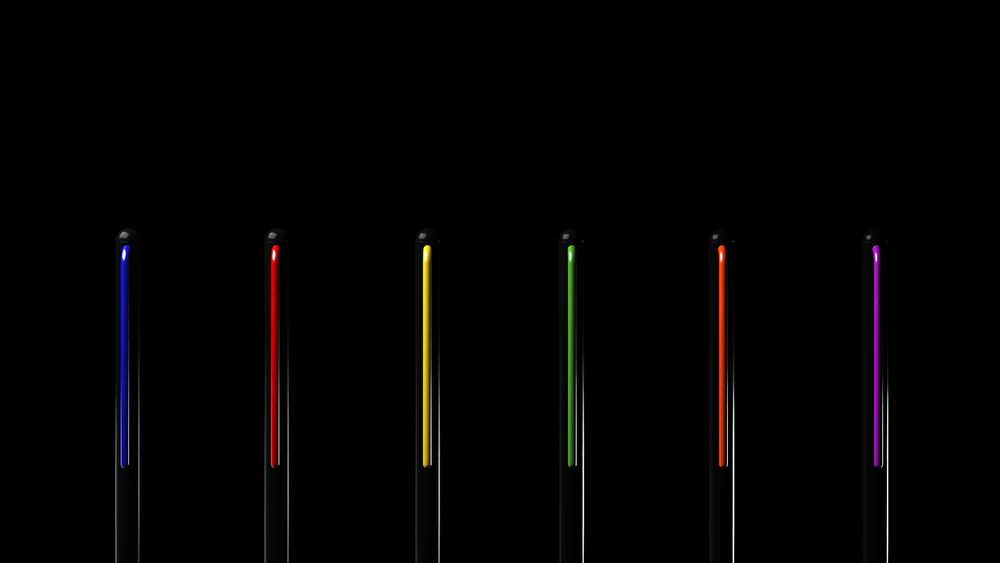 Шариковая ручка GrafeeX в чехле, черная с оранжевым / Миниатюра WWW (1000)