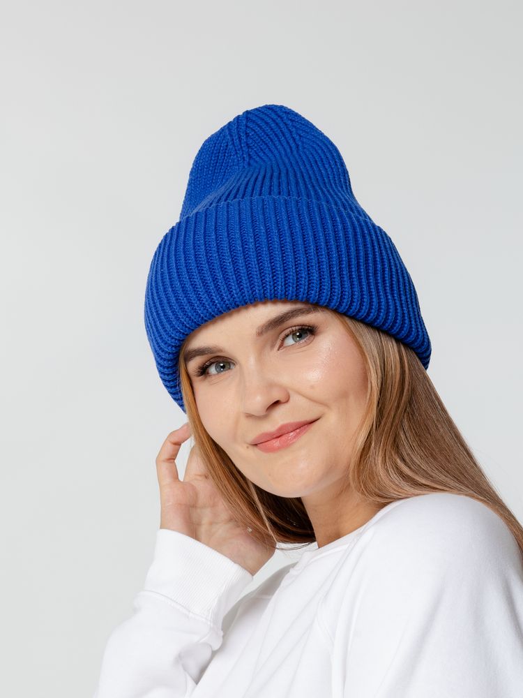 Шапка Flette, синяя (василек) / Миниатюра WWW (1000)