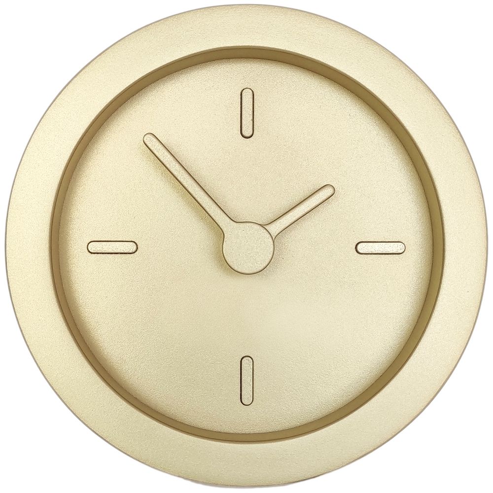 Часы настольные Bronco Sarah, золотистые / Миниатюра WWW (1000)