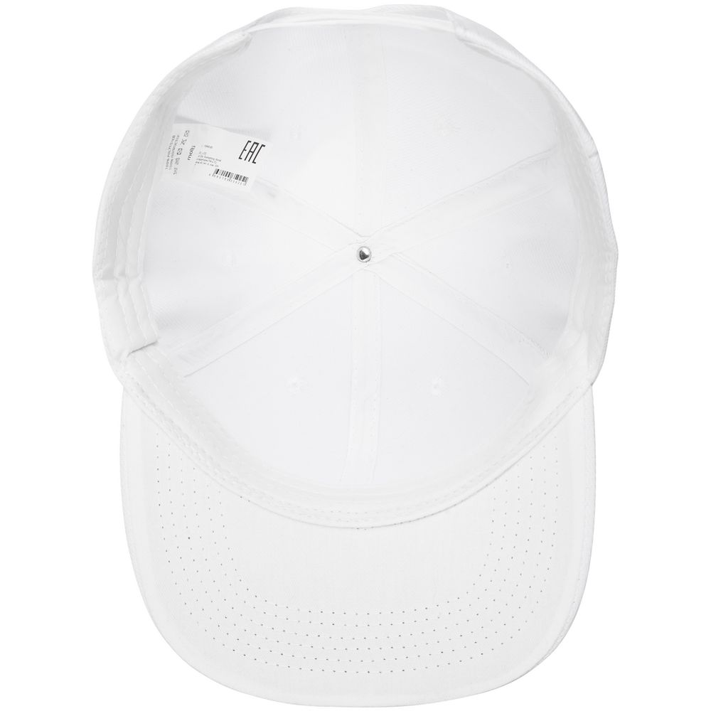 Бейсболка Snapback с прямым козырьком, белая / Миниатюра WWW (1000)