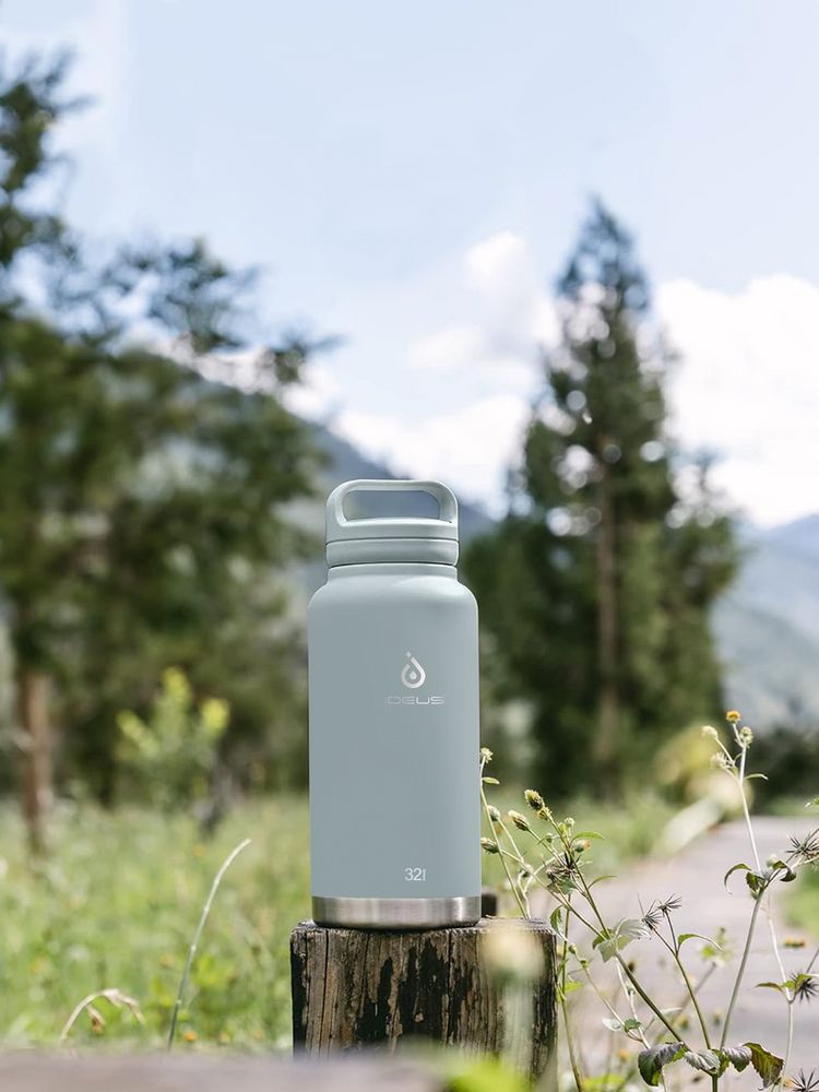 Термобутылка Fujisan XL, голубая / Миниатюра WWW (1000)