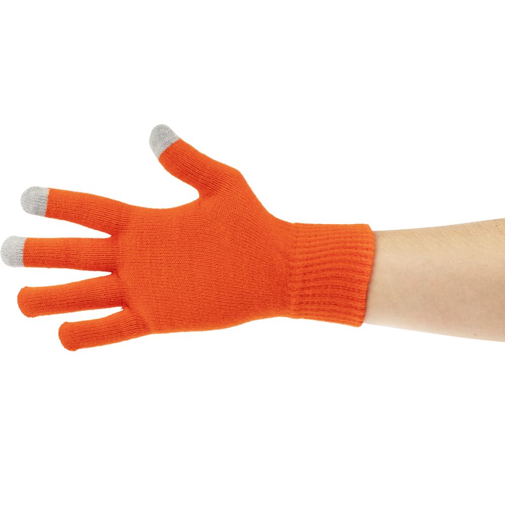 Перчатки сенсорные Urban Flow, оранжевые / Миниатюра WWW (1000)