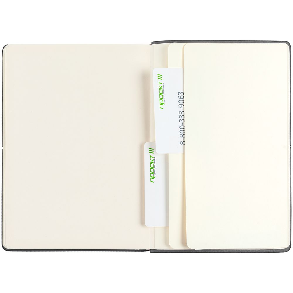 Ежедневник Kuka, недатированный, черный / Миниатюра WWW (1000)