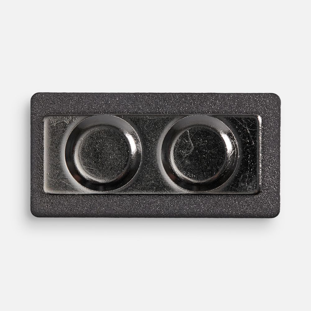 Значок Magnet Matto, серый металлик / Миниатюра WWW (1000)