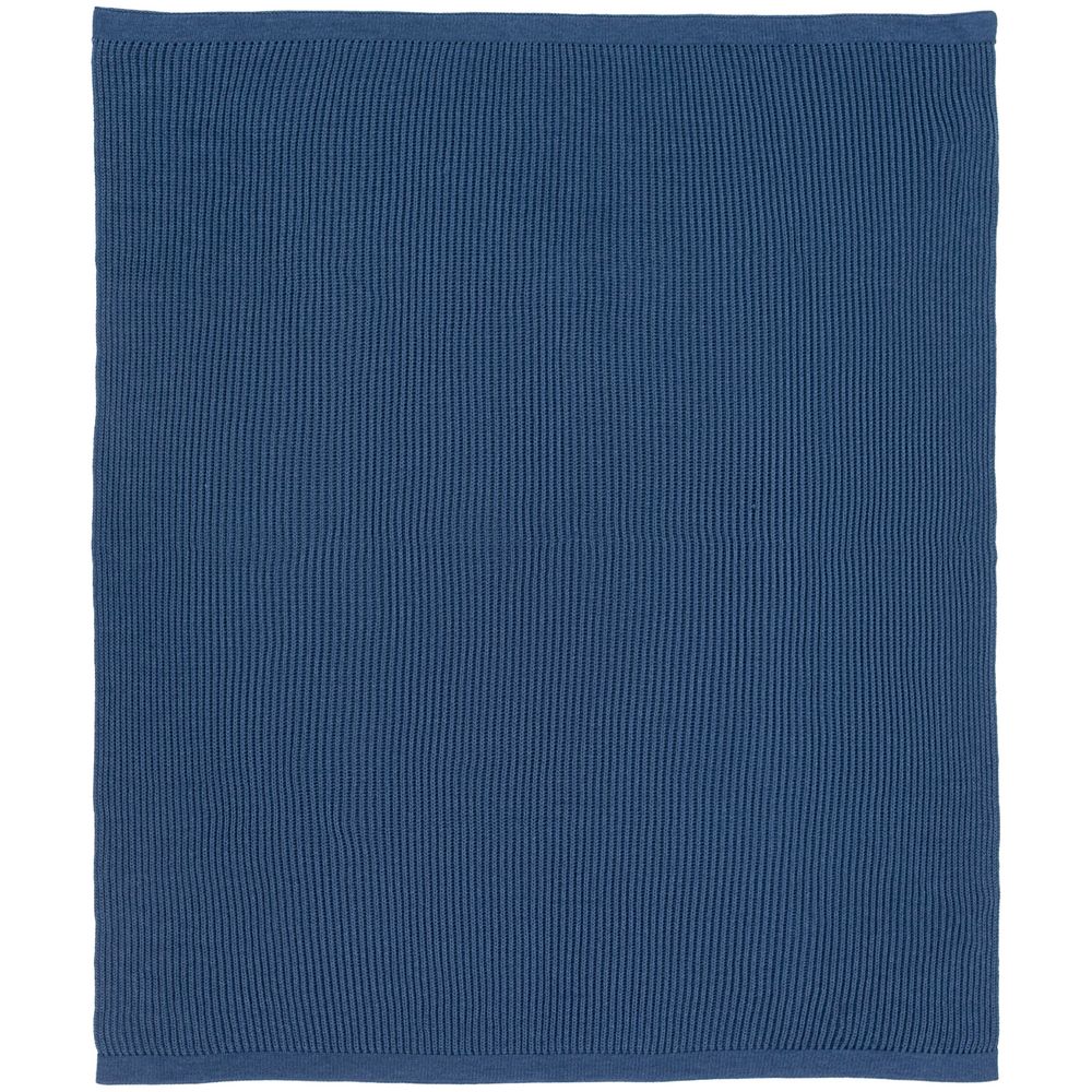 Плед Shirr, синий (деним) / Миниатюра WWW (1000)