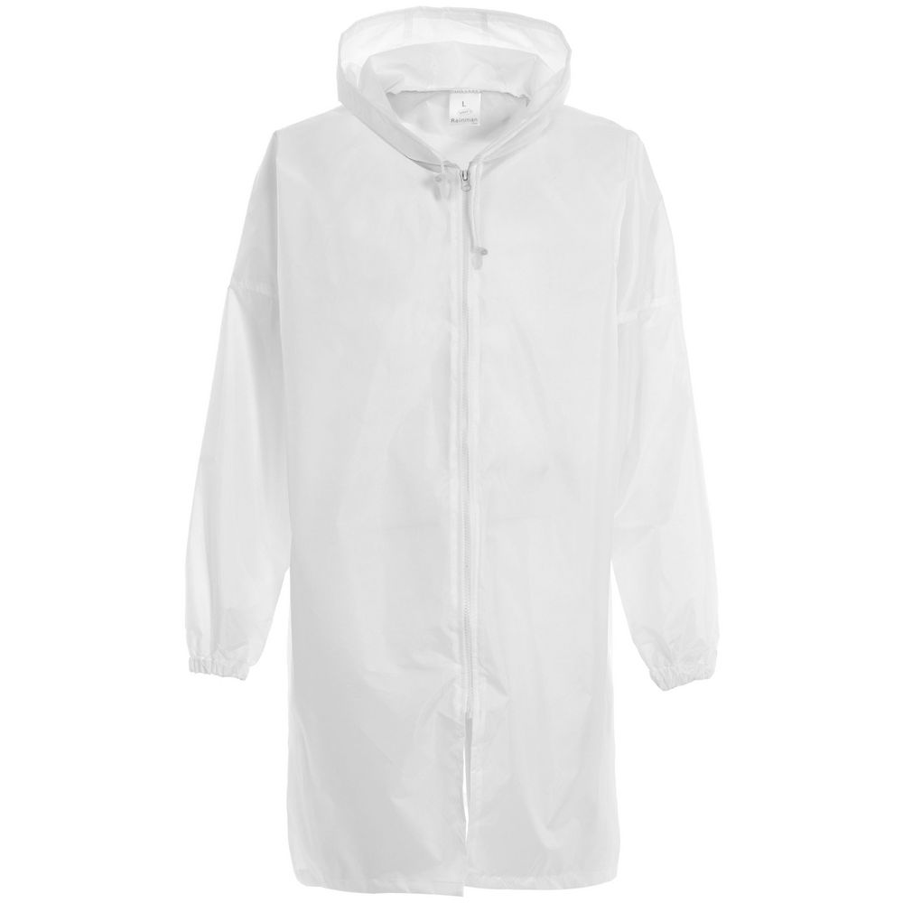 Дождевик «Ветер дунул», белый / Миниатюра WWW (1000)
