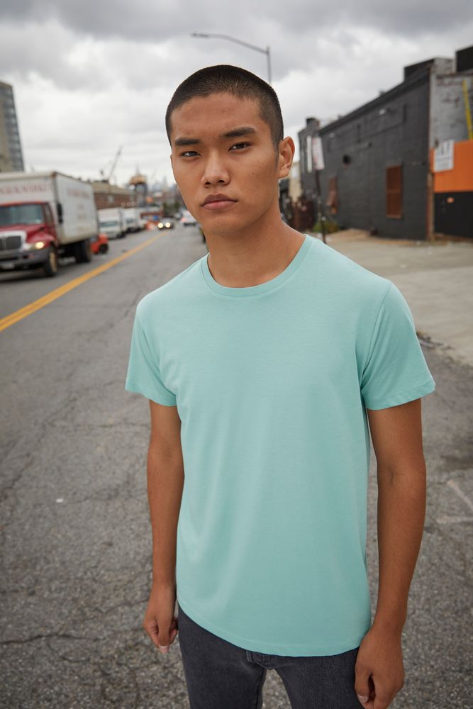 Футболка унисекс E150 Organic, красная / Миниатюра WWW (1000)