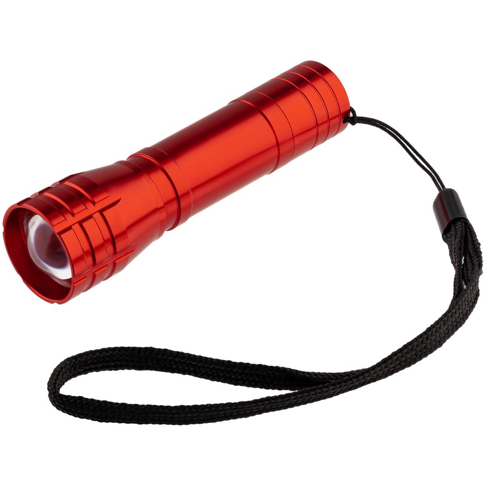 Фонарик с фокусировкой луча Beaming, красный / Миниатюра WWW (1000)