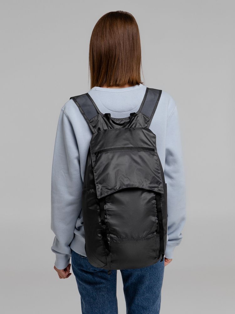 Складной рюкзак Wanderer, темно-серый / Миниатюра WWW (1000)